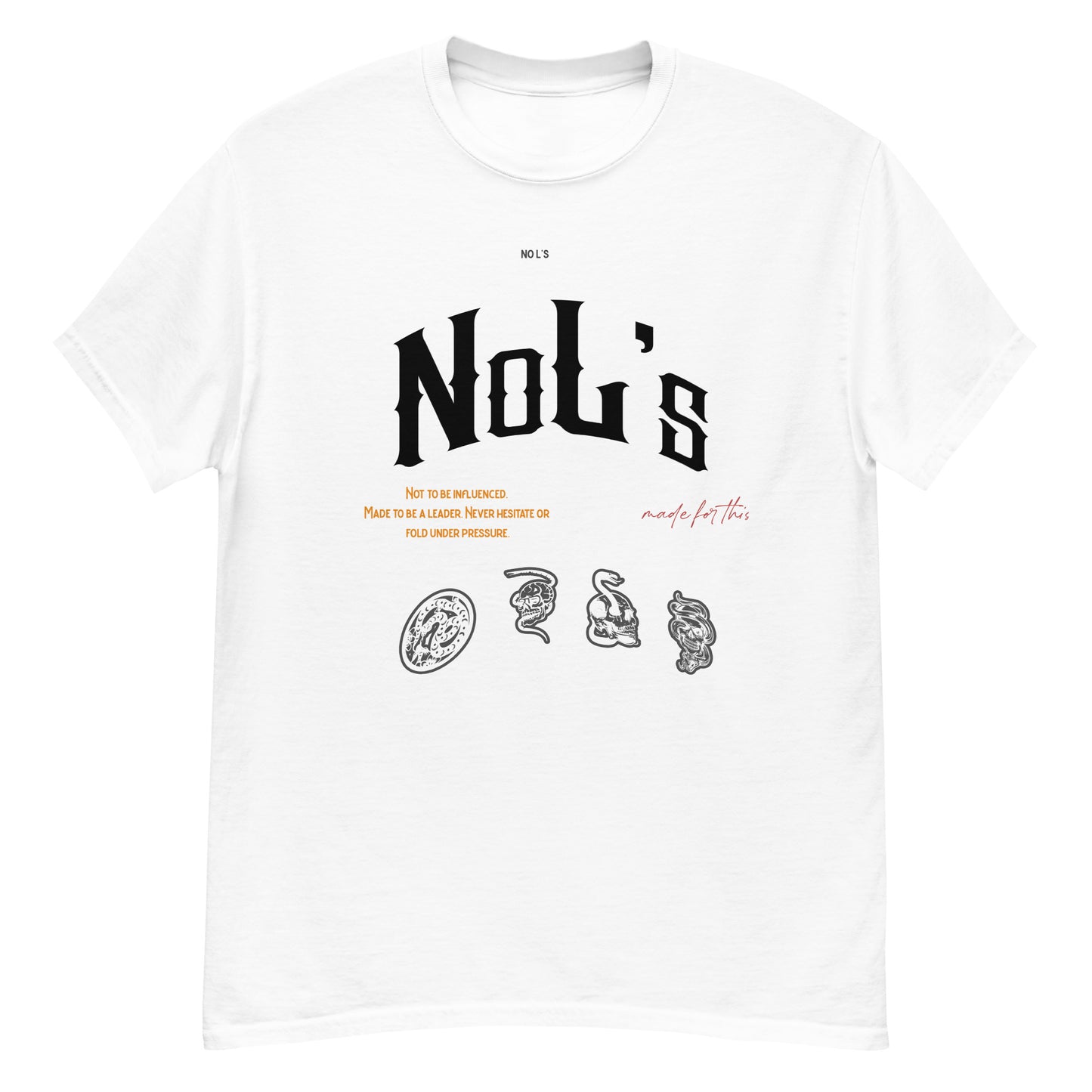 BHR No L's T-Shirt White