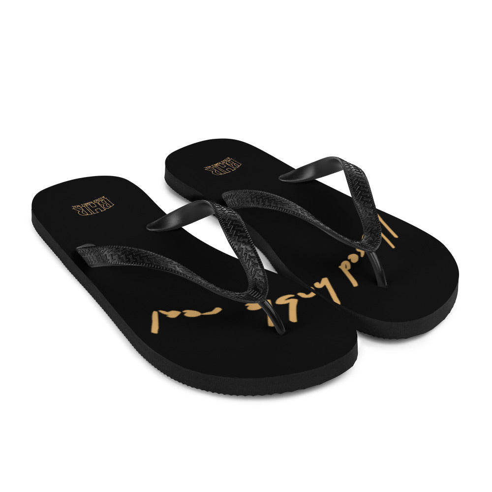 Women's BHR Flip Flops Blk