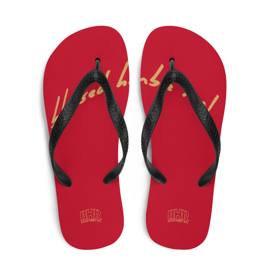 Women's BHR Flip Flop's RED